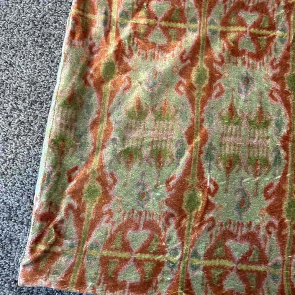 Pottery Barn Set Of 2 Velvet Lumbar Pillow Covers 36